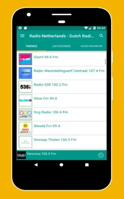 Radio Netherlands - Radio Netherlands FM Radio NL android App screenshot 1