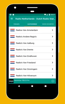 Radio Netherlands - Radio Netherlands FM Radio NL android App screenshot 6